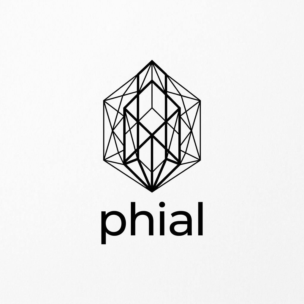 Phial mark: a bounded geometric vessel containing a lattice of connected paths